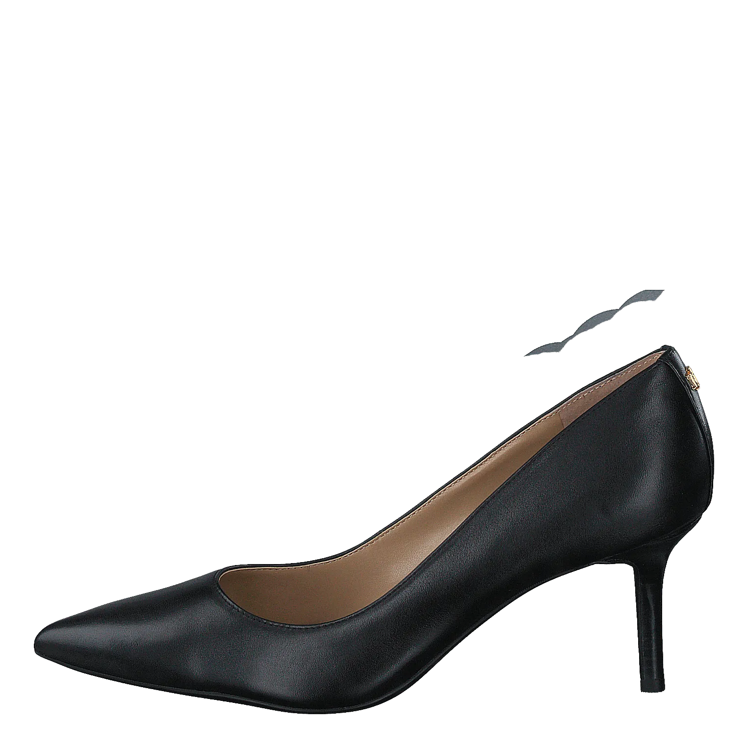 Lanette Leather Pump Black