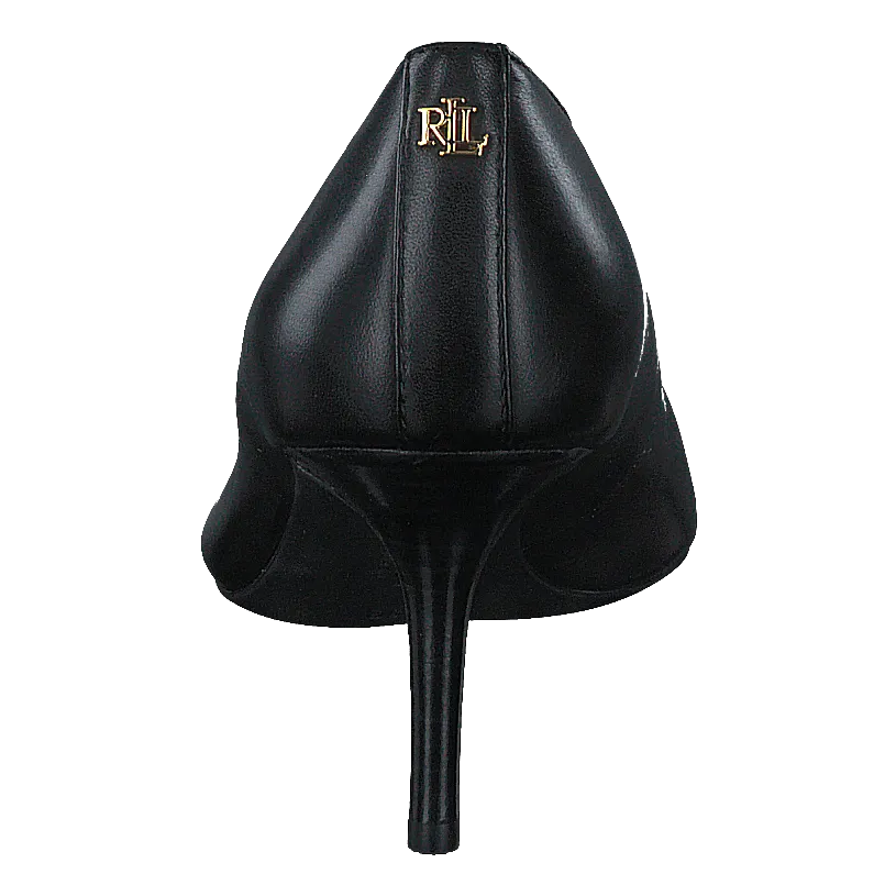 Lanette Leather Pump Black