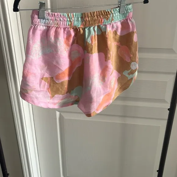 Lanhtropy Aquarela Elastic Linen Shorts Size S