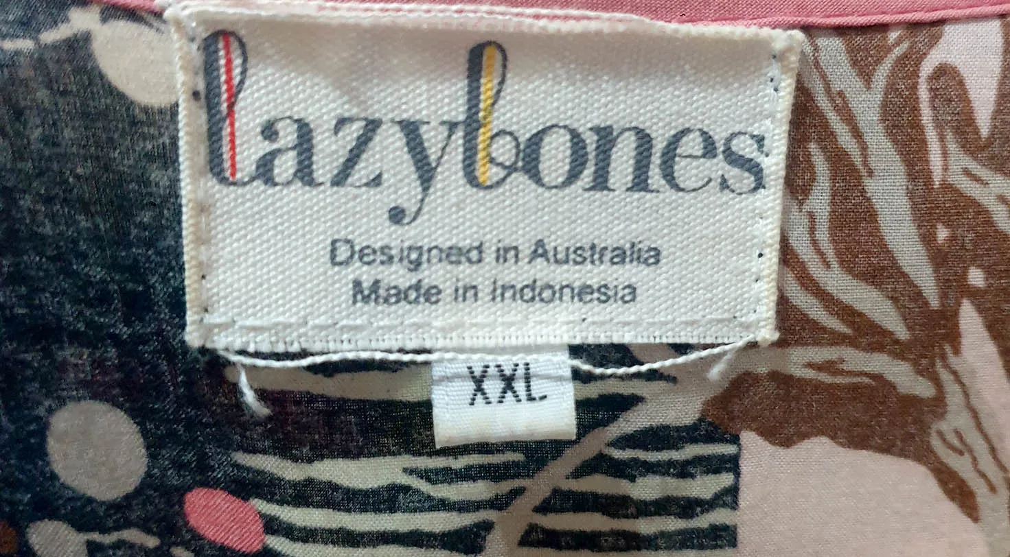 Lazybones cotton dress size XXL