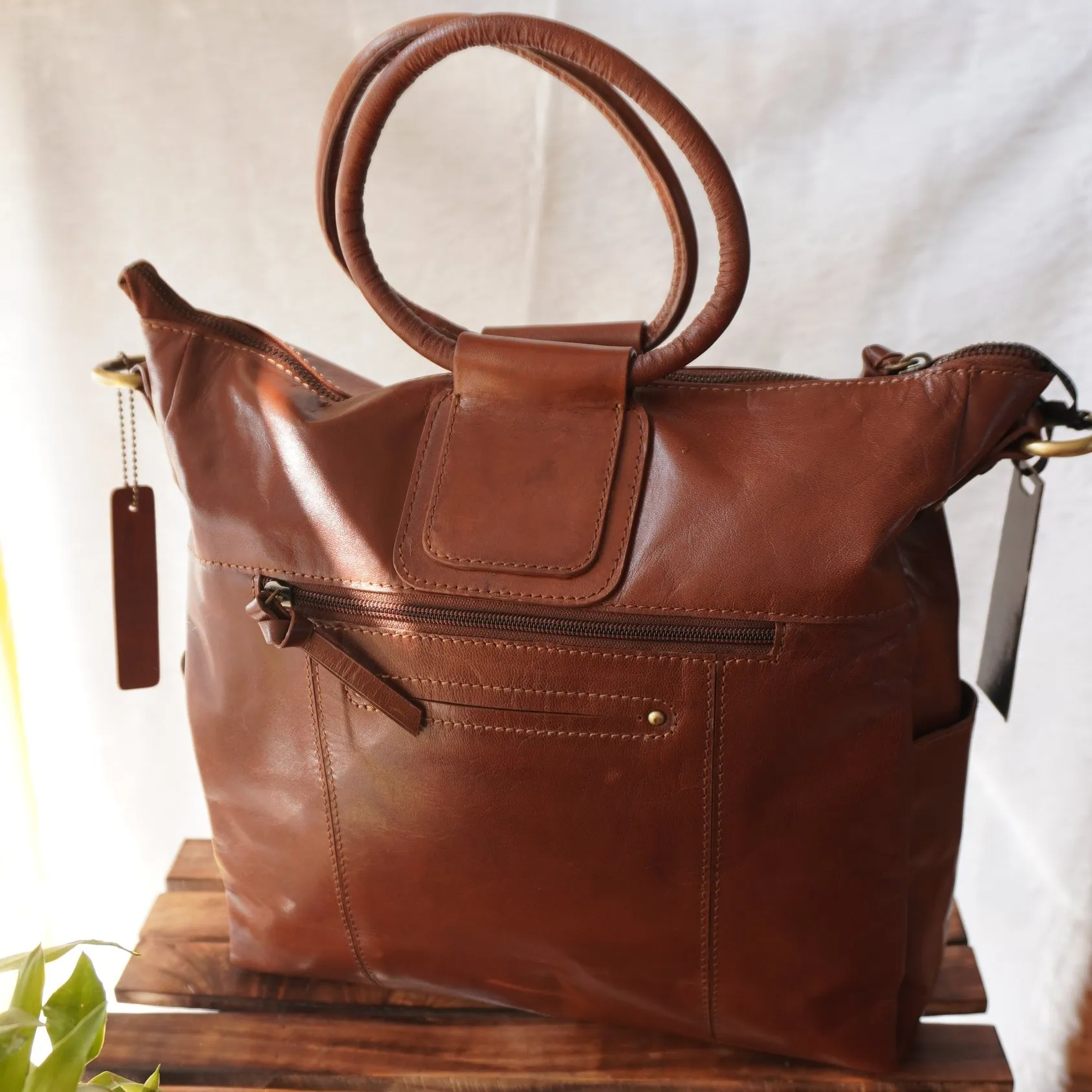Leather Handbag / Cross Body Bag