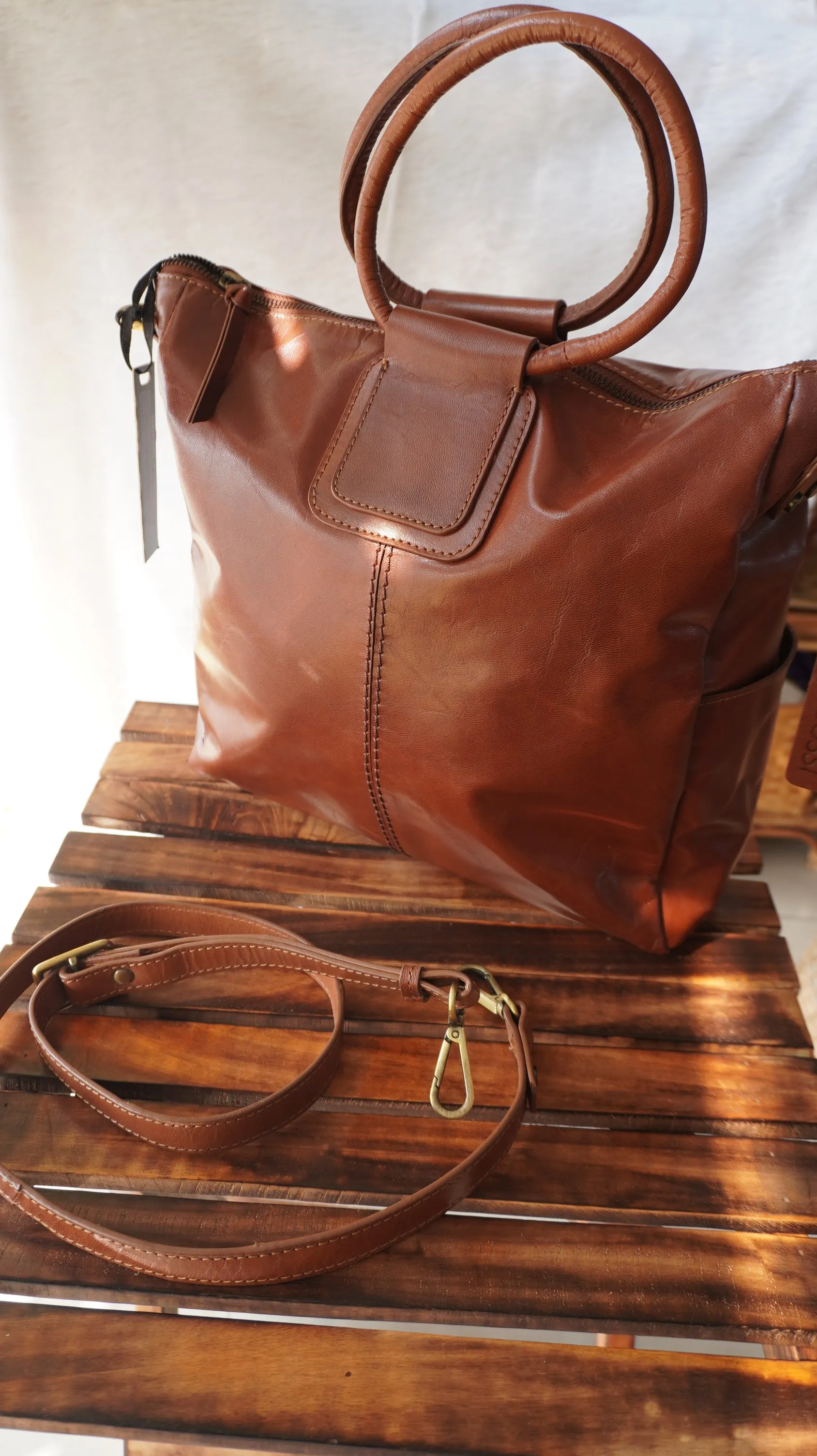 Leather Handbag / Cross Body Bag
