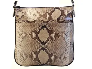 Leather  Snakeskin Leather Handbag