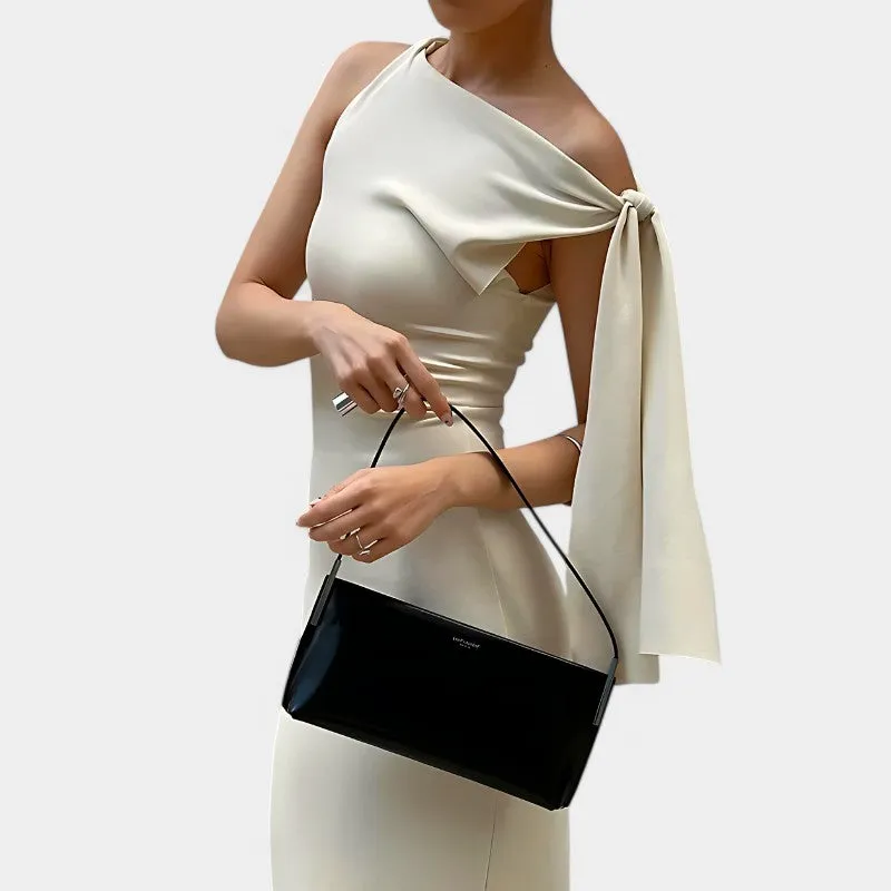 Lenore | Elegante Maxi Jurk met Strikdetail