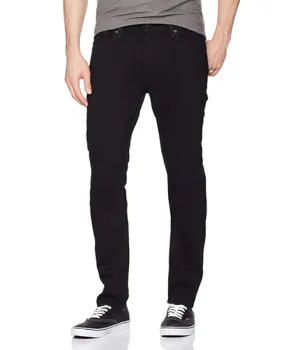 LEVI'S 511 SLIM FIT STRETCH JEANS - BLACK BLACK