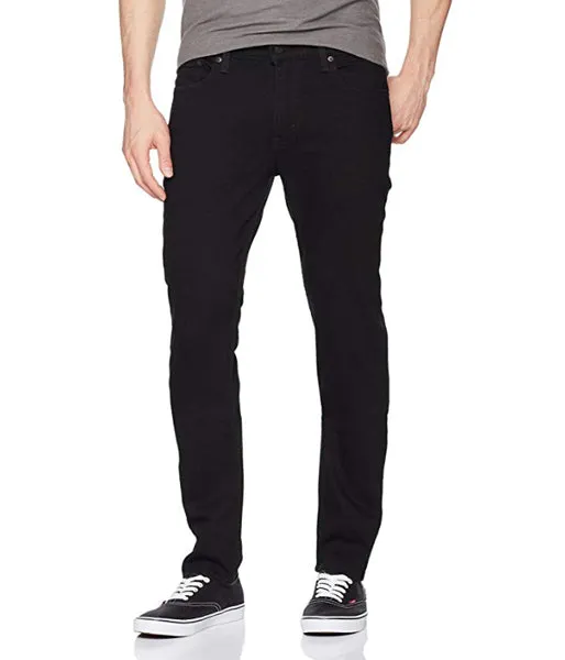 LEVI'S 511 SLIM FIT STRETCH JEANS - BLACK BLACK