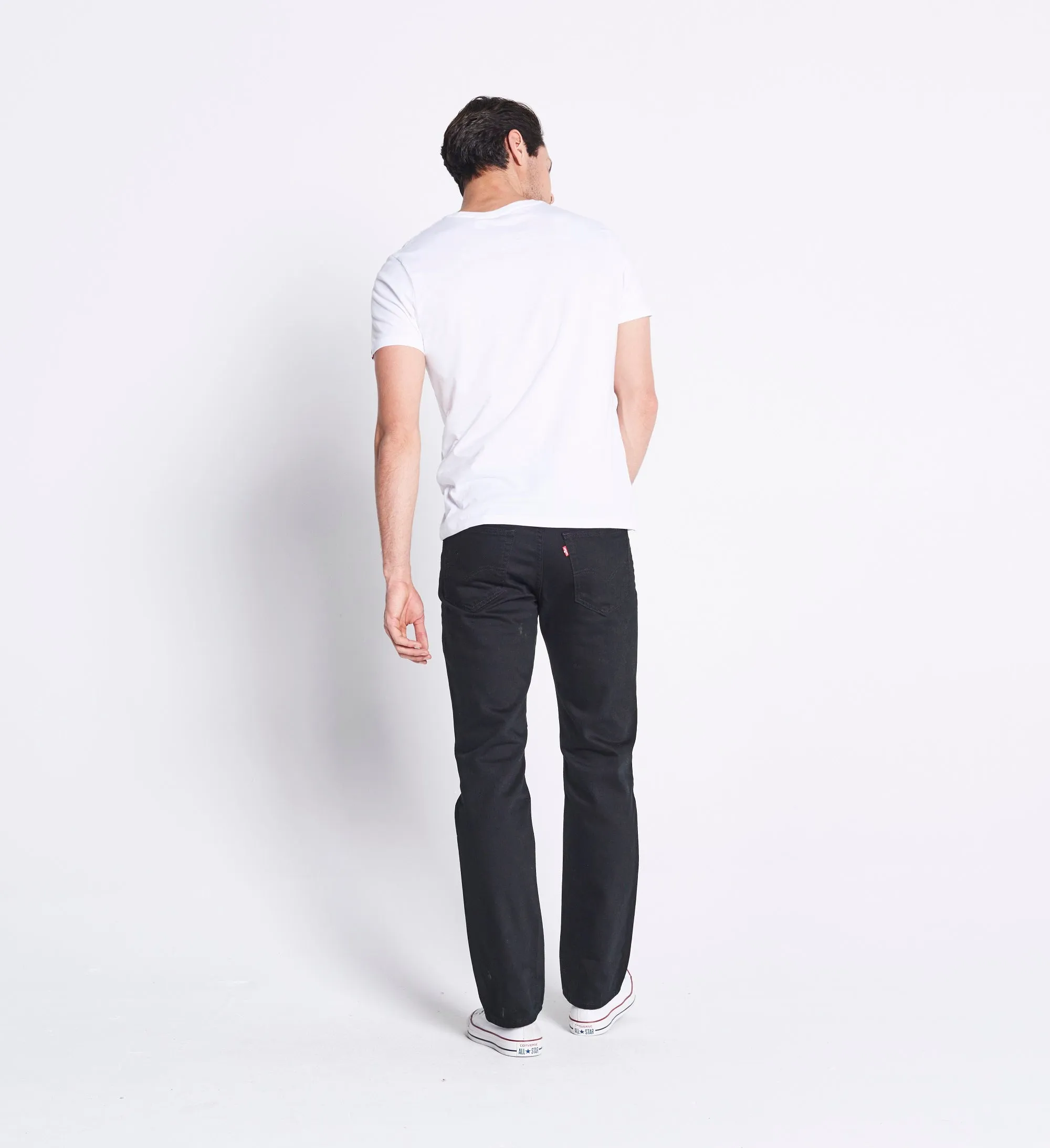 Levi's Mens 516 Straight Fit Jeans - Black Rinse