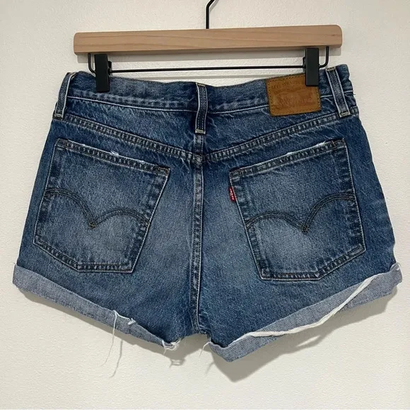 Levi’s White Oak Cone Denim Shorts