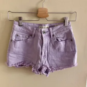 Lilac High Rise Shorts