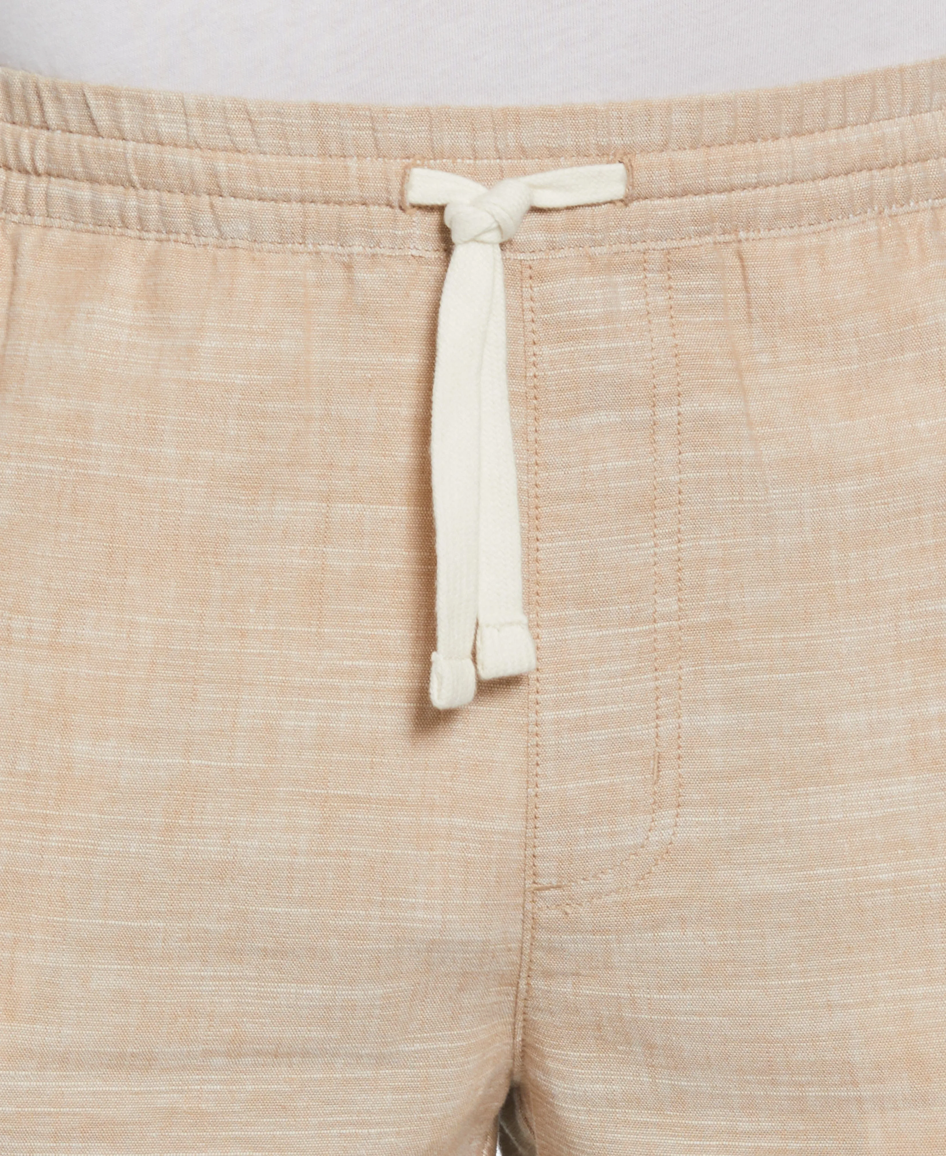 Linen Blend 8" Cross Dyed Slub Short