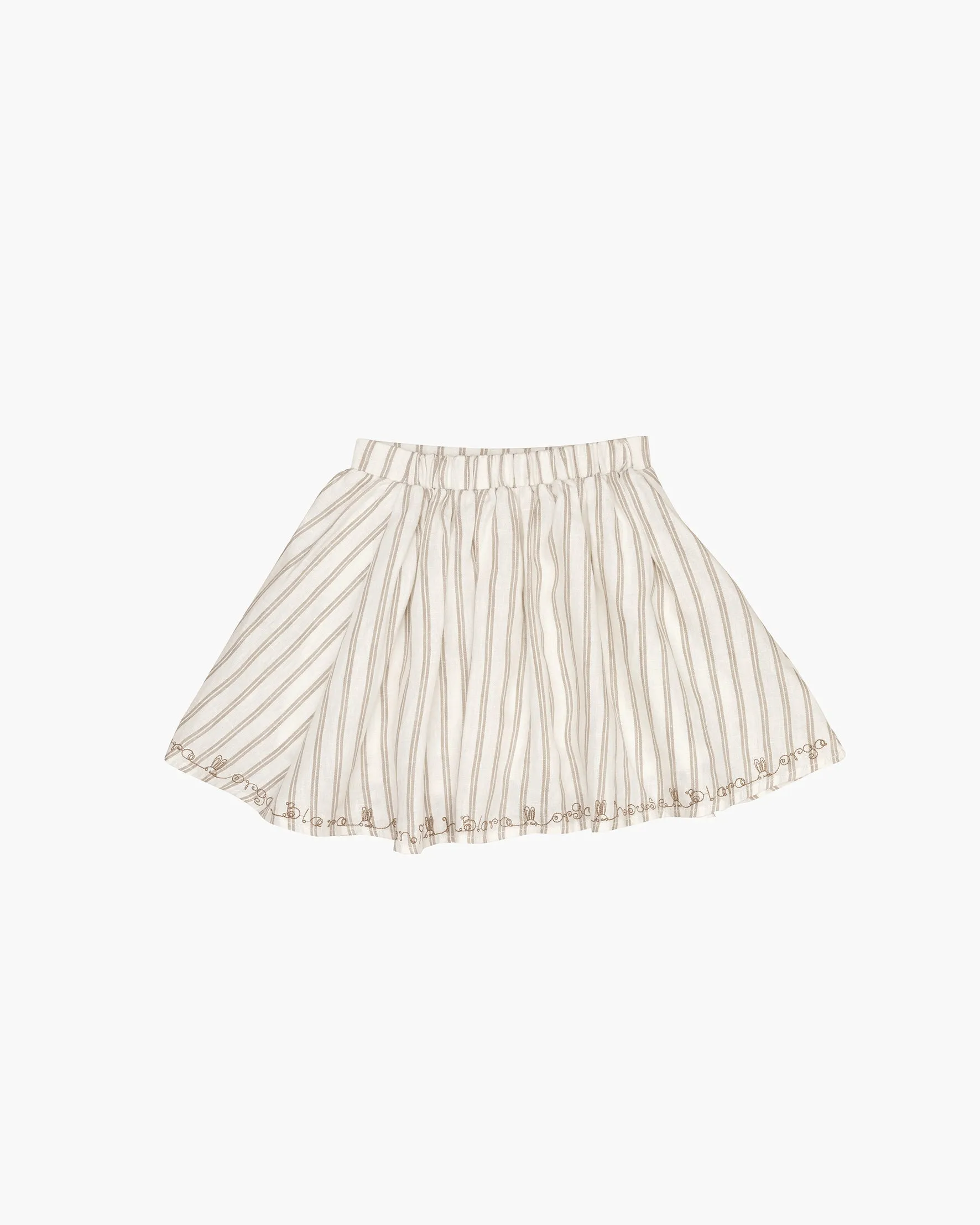 Linen Flare Skirt