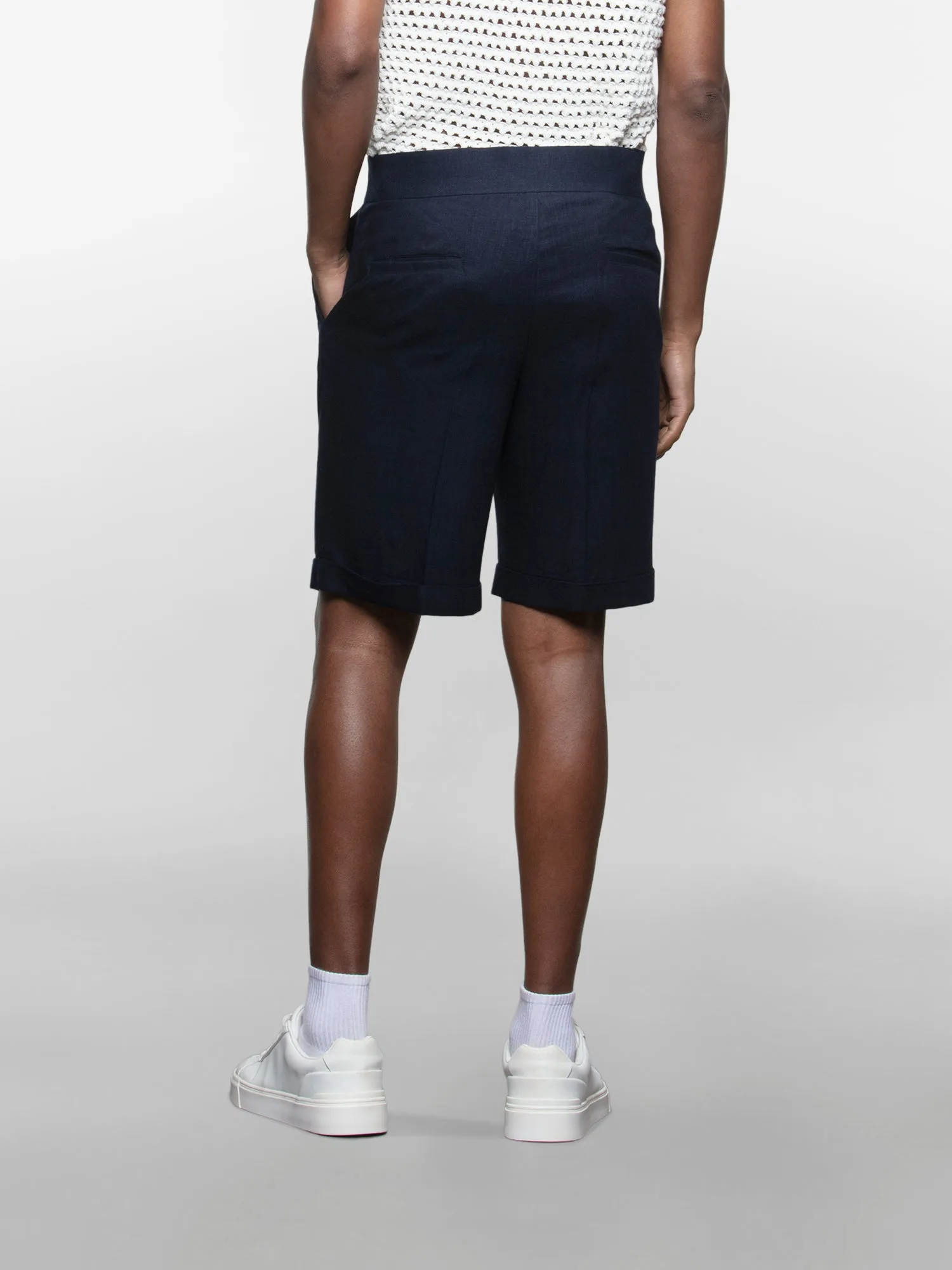 Linen shorts