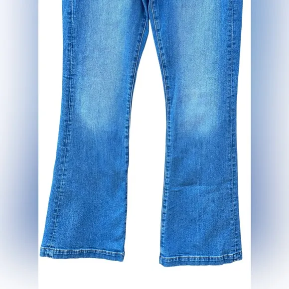 LOFT High Rise Slim Flare Jeans for women