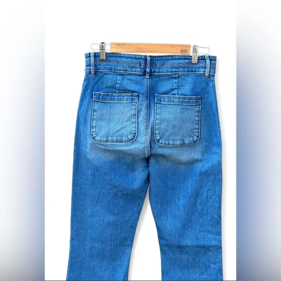 LOFT High Rise Slim Flare Jeans for women