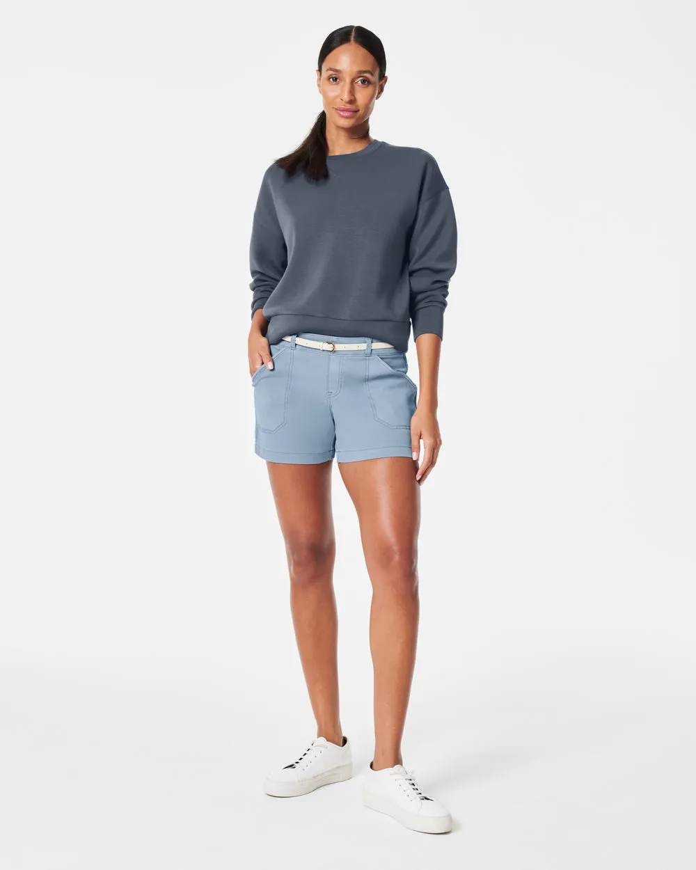 Lorenza – Stretch Twill Women’s Summer Shorts