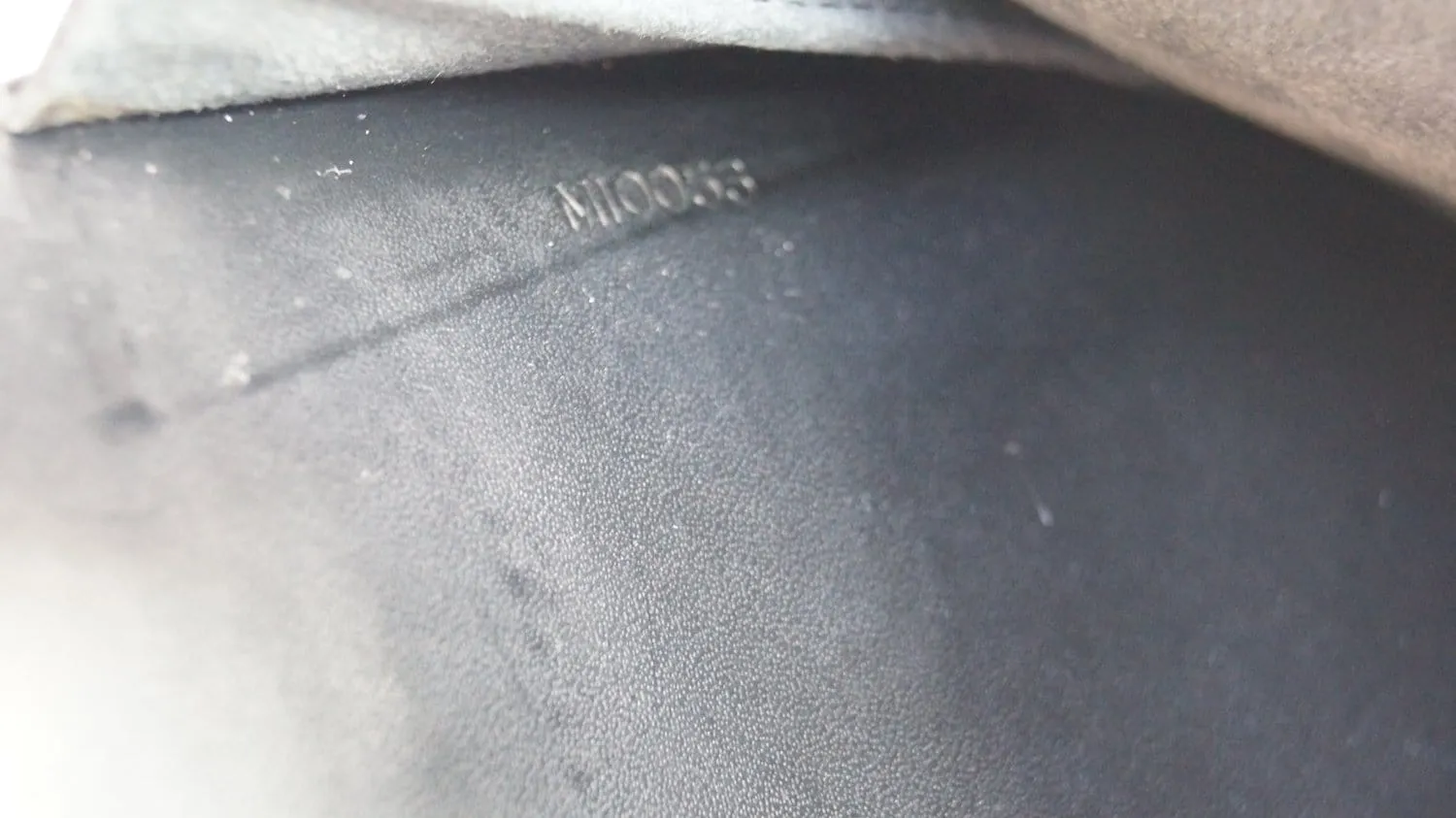 LOUIS VUITTON Black Epi Leather Pont-Neuf PM Satchel Bag