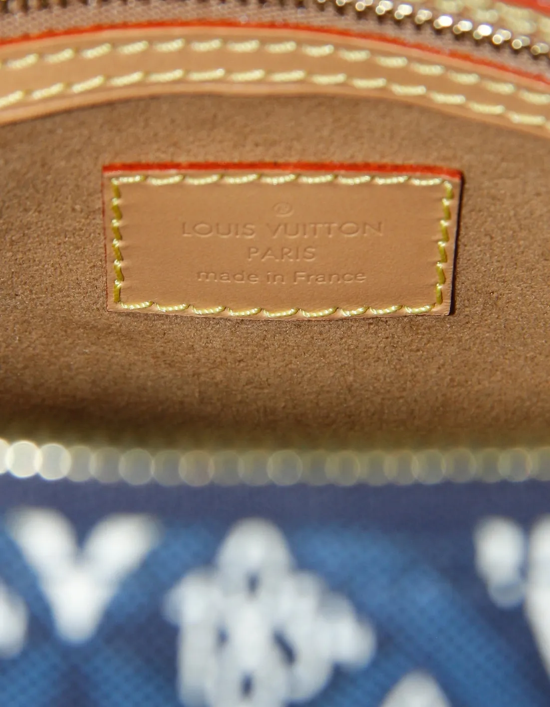 Louis Vuitton Blue Since 1854 Speedy Bandouliere 25