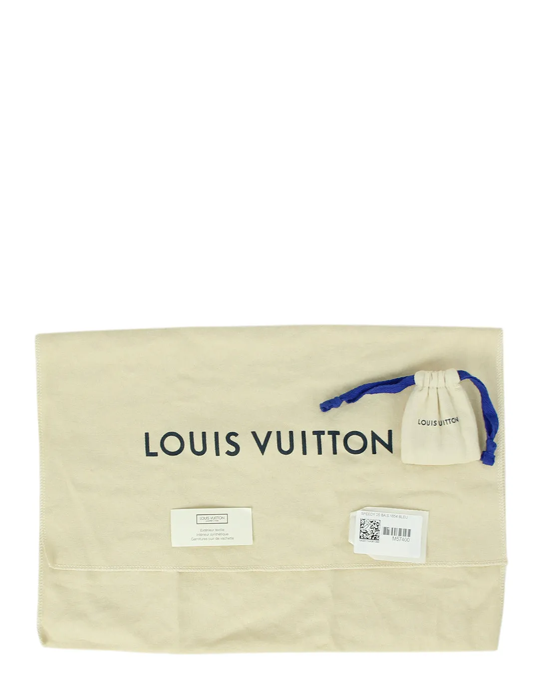 Louis Vuitton Blue Since 1854 Speedy Bandouliere 25