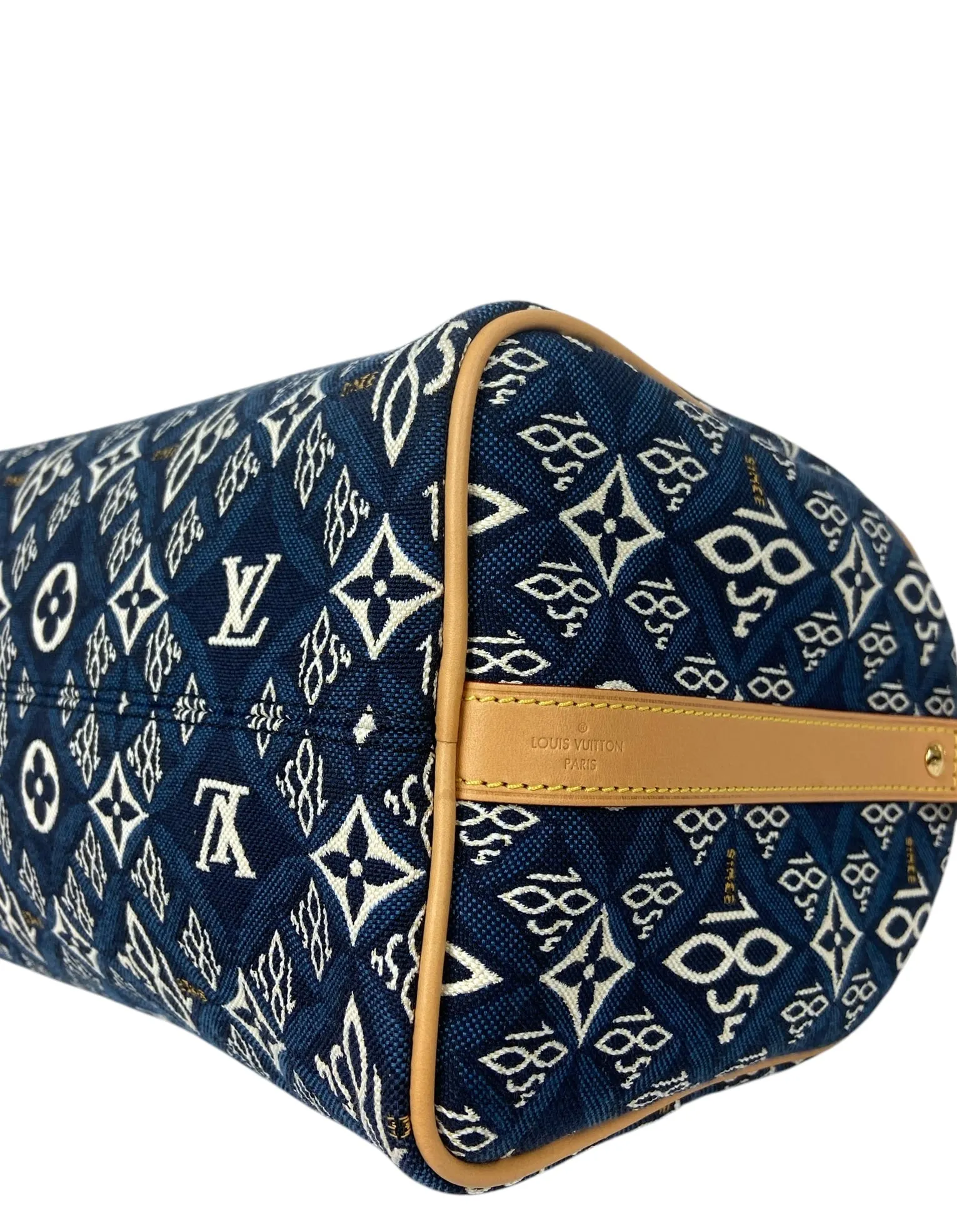 Louis Vuitton Blue Since 1854 Speedy Bandouliere 25