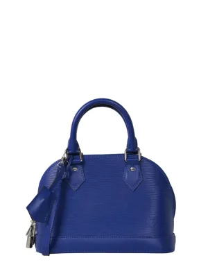 Louis Vuitton Blueberry Epi Leather Alma BB Bag