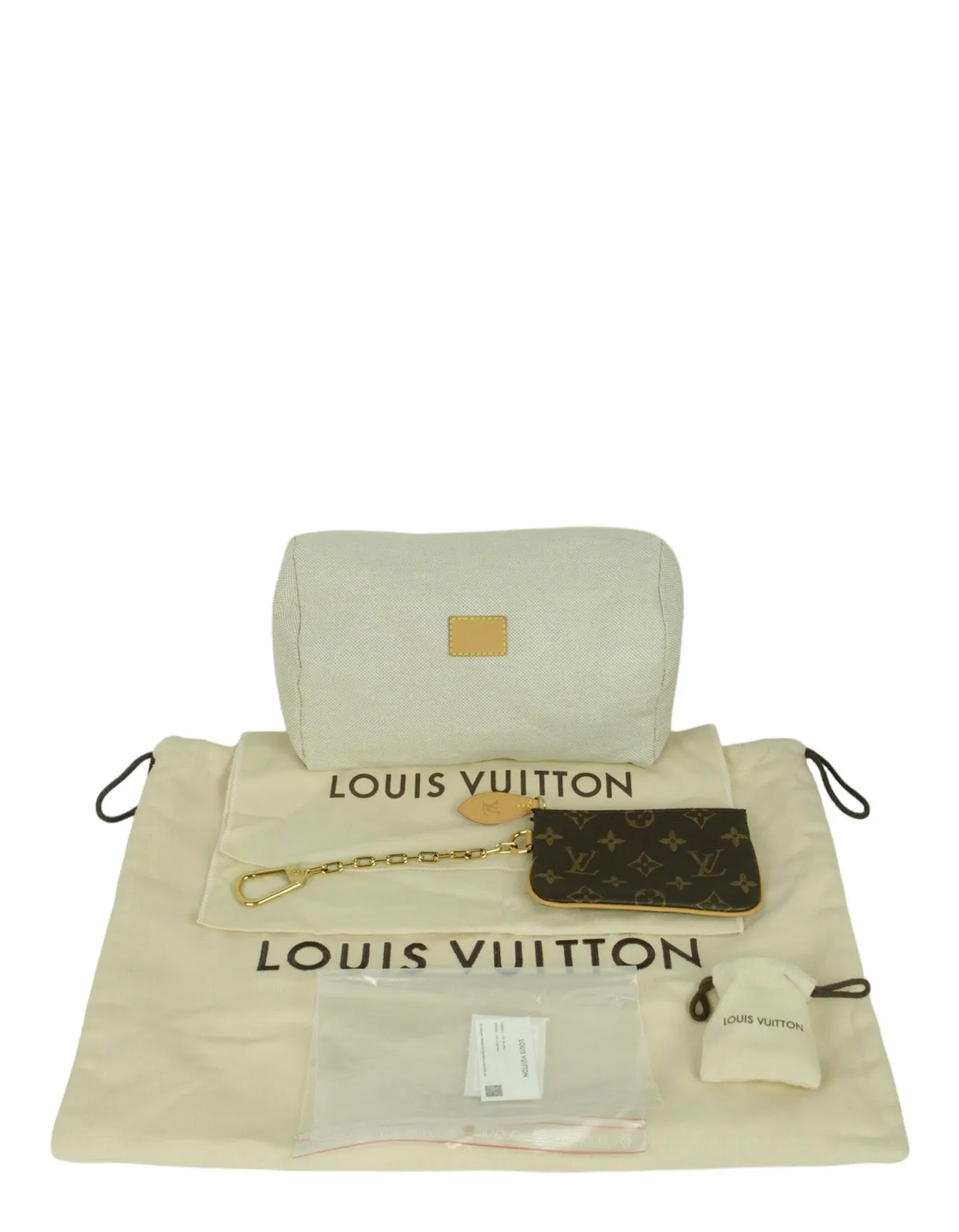 Louis Vuitton Brown Soft Calfskin Monogram Speedy P9 Bandouliere 25