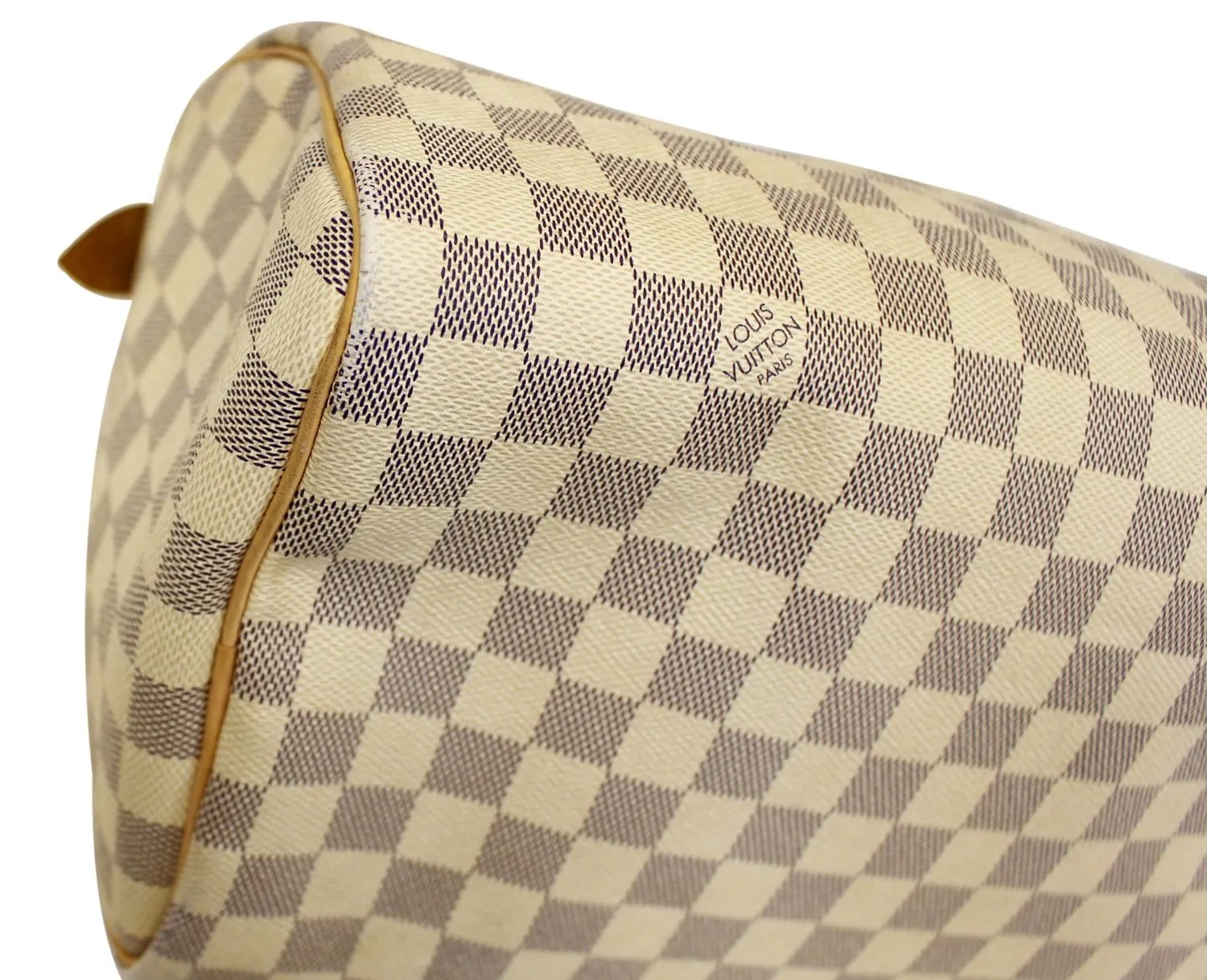 LOUIS VUITTON Damier Azur Speedy 30 Satchel Handbag