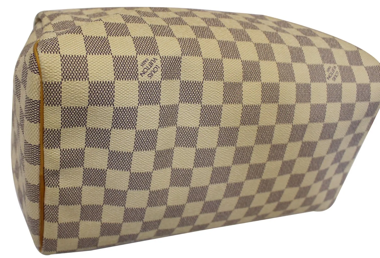 Louis Vuitton Damier Azur Speedy 30 Satchel Handbag