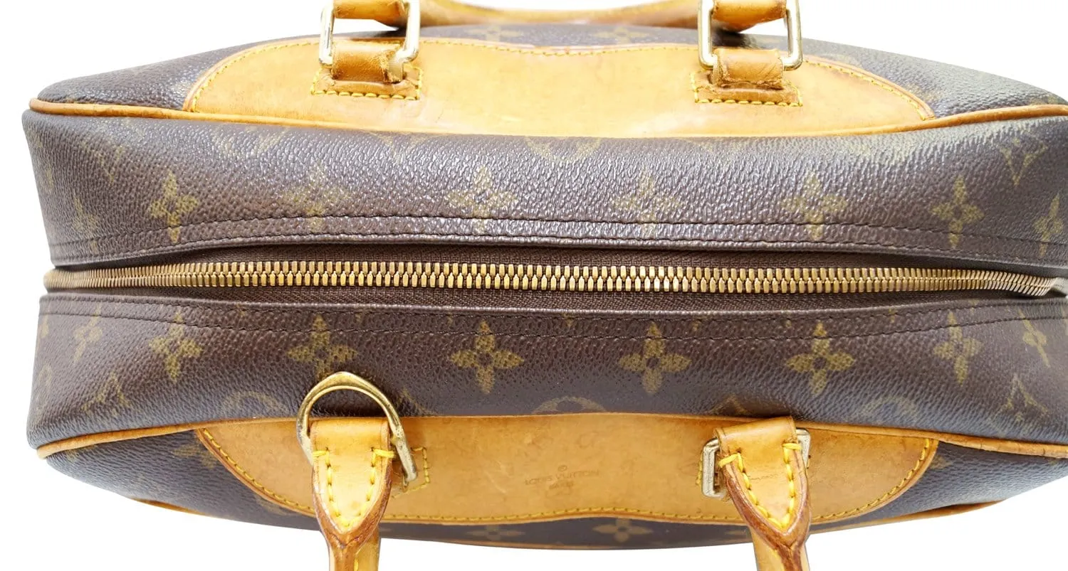 LOUIS VUITTON Monogram Canvas Deauville Boston Satchel Bag