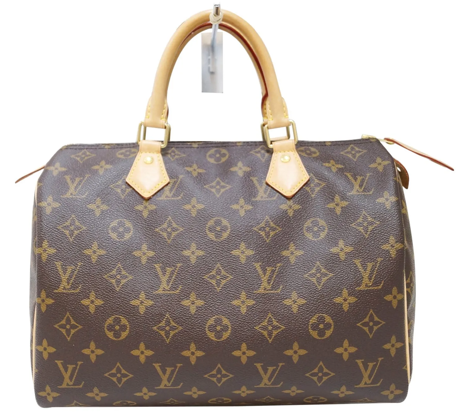LOUIS VUITTON Monogram Canvas Speedy 30 Satchel Bag