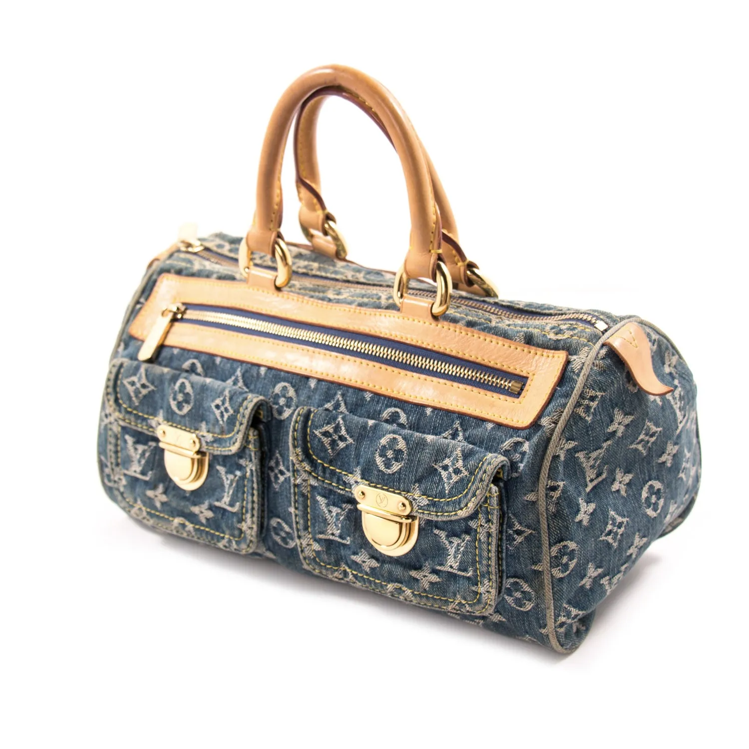 Louis Vuitton Monogram Denim Neo Speedy Bag
