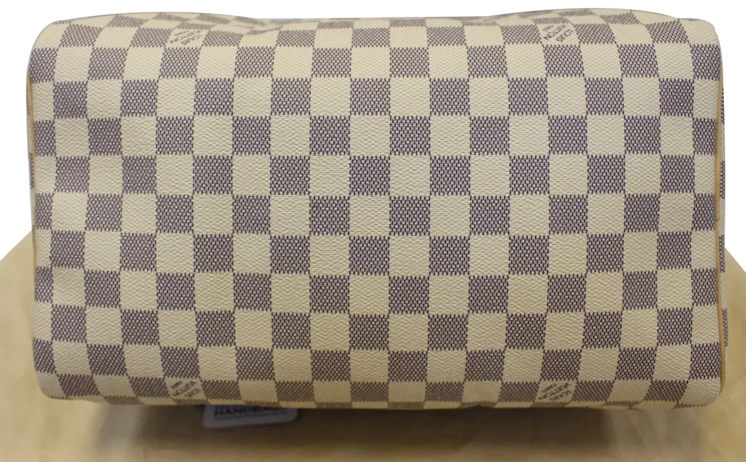 LOUIS VUITTON Speedy 30 Damier Azur Satchel Handbag