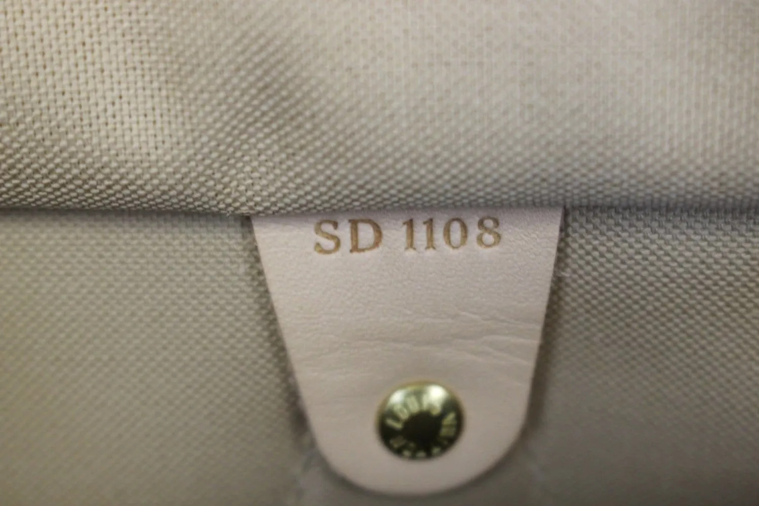 LOUIS VUITTON Speedy 30 Damier Azur Satchel Handbag