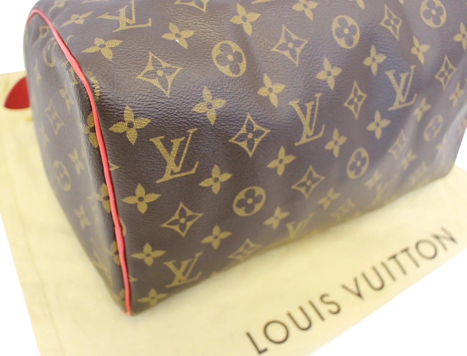 LOUIS VUITTON Totem Monogram Canvas Speedy 30 Satchel Bag