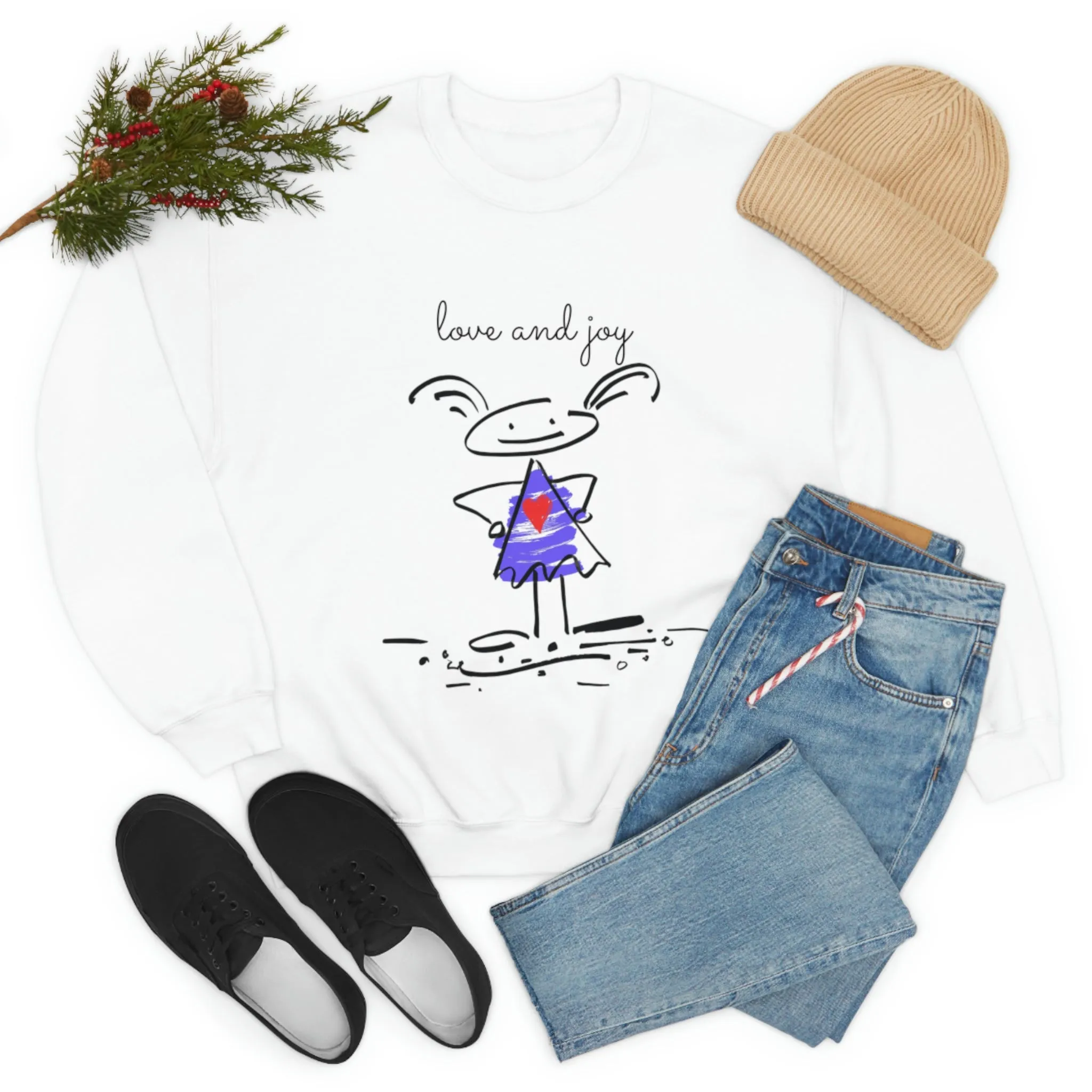 'Love & Joy' Unisex Sweatshirt