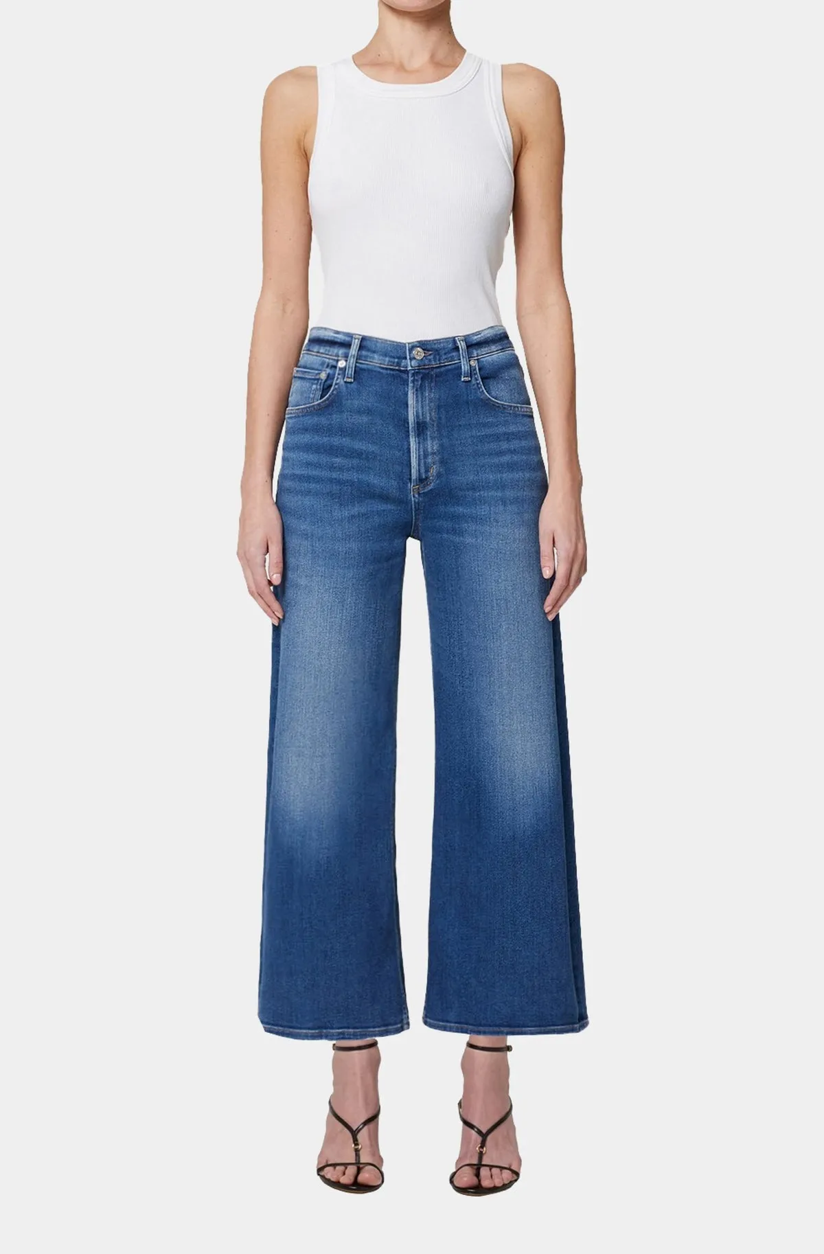 Lyra Crop Wide Leg Jean