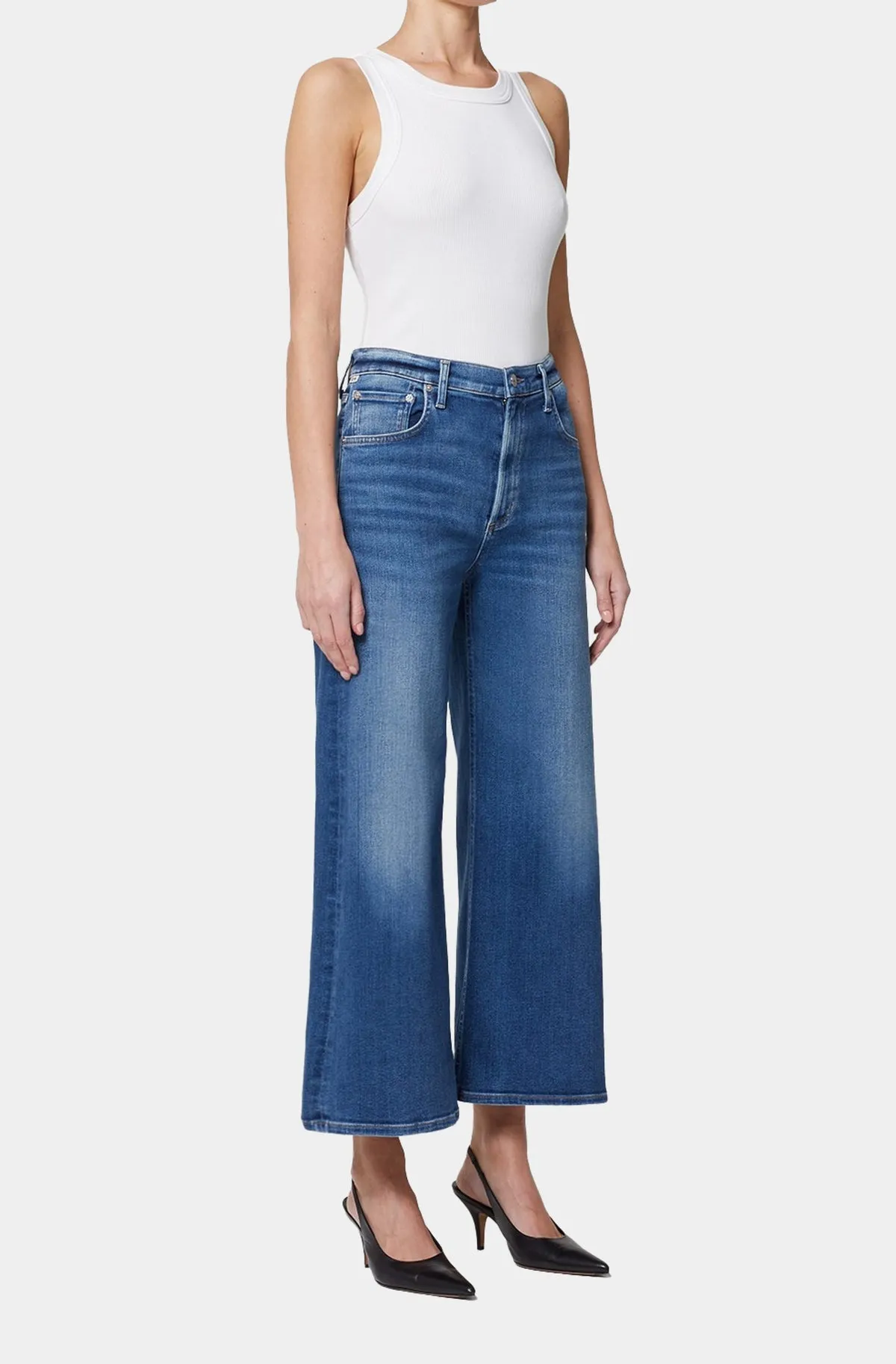Lyra Crop Wide Leg Jean