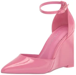 Madden Girl Women's Standout Pump, Bright Pink Patent, 7.5