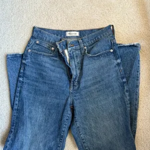 Madewell Blue Straight Leg Jeans