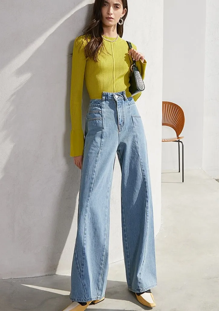 Marsala Modified Flare Jeans