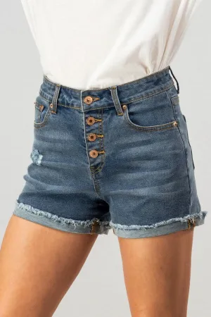 MAUI CUT OFF DENIM SHORTS