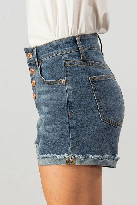 MAUI CUT OFF DENIM SHORTS