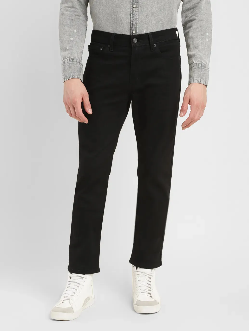 Men's 511 Black Slim Fit Mid Rise Jeans