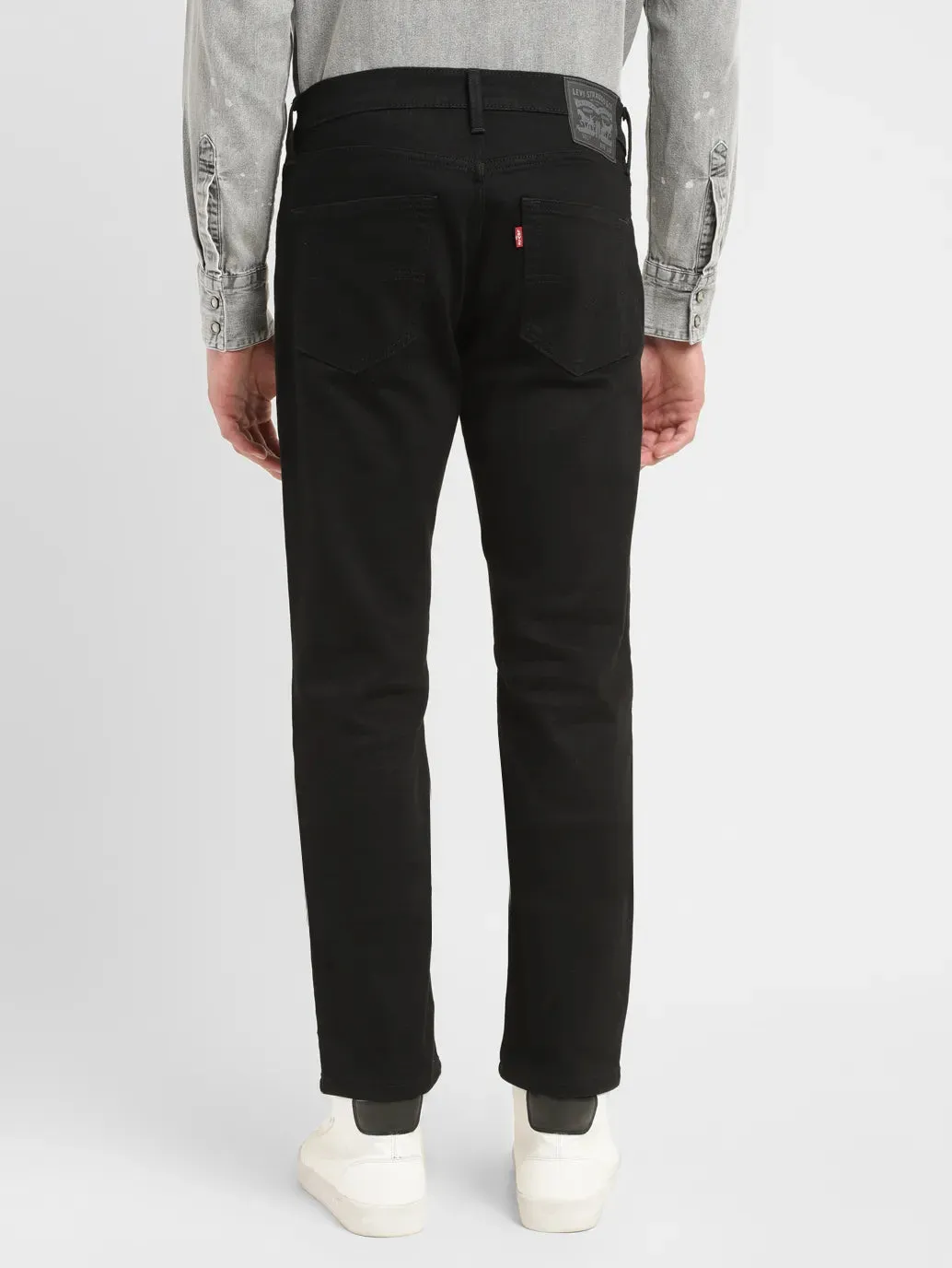 Men's 511 Black Slim Fit Mid Rise Jeans