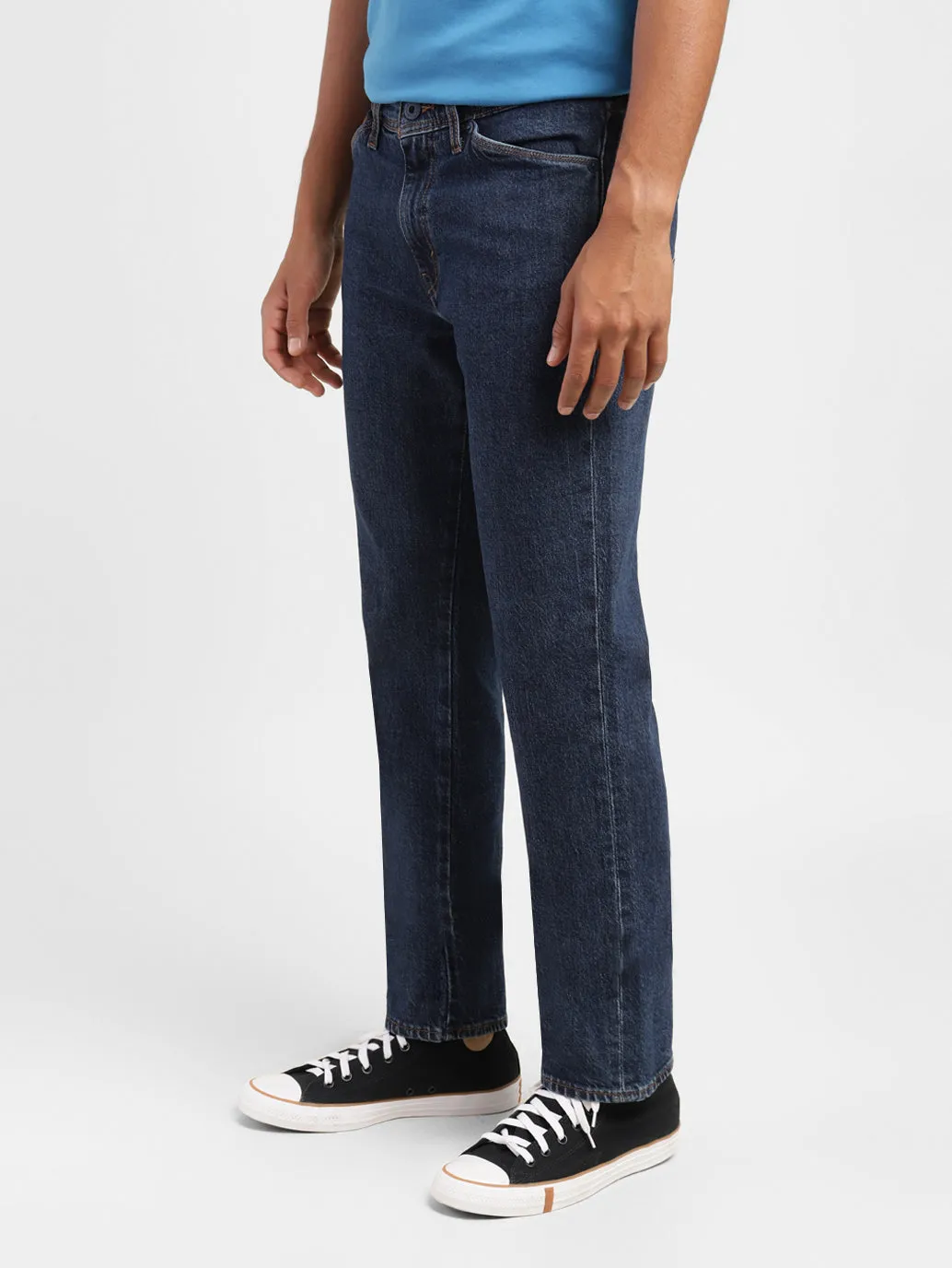 Men's 511 Blue Slim Fit Mid Rise Jeans