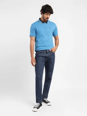 Men's 511 Blue Slim Fit Mid Rise Jeans