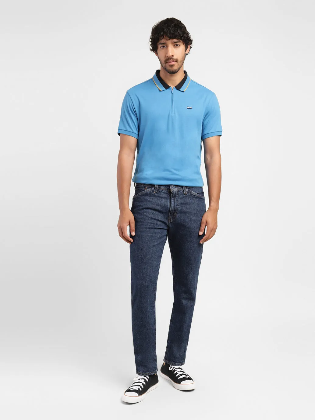 Men's 511 Blue Slim Fit Mid Rise Jeans