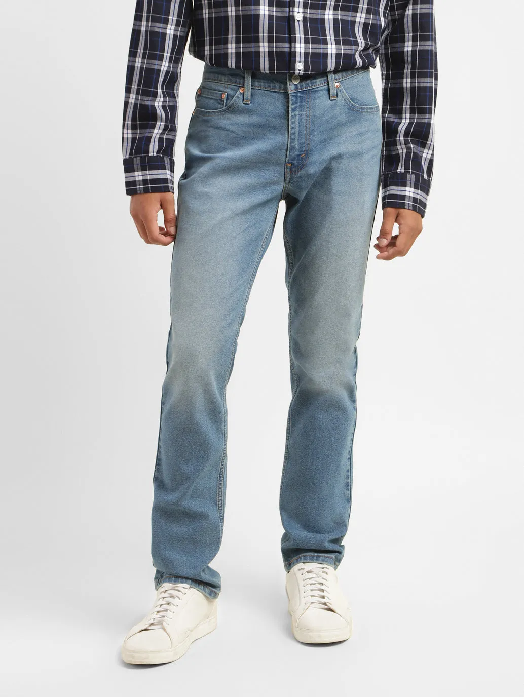 Men's 511 Blue Slim Fit Mid Rise Jeans