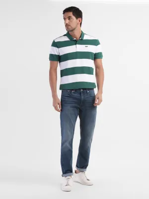Men's 511 Blue Slim Fit Mid Rise Jeans