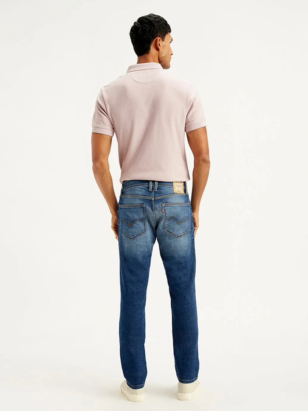 Men's 511 Blue Slim Fit Mid Rise Jeans
