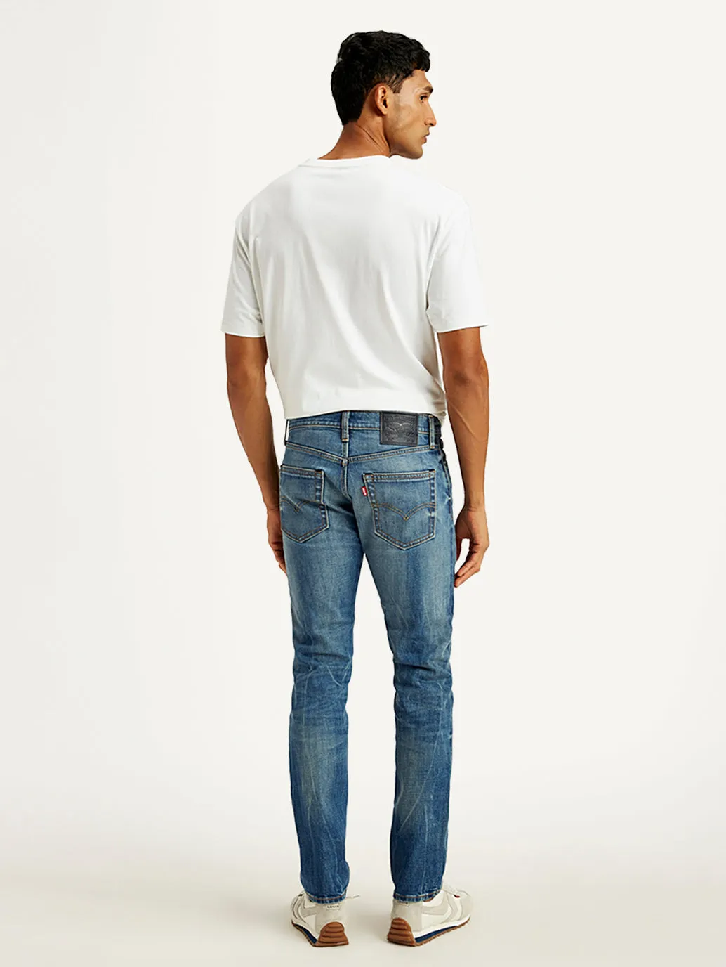 Men's 511 Blue Slim Fit Mid Rise Jeans
